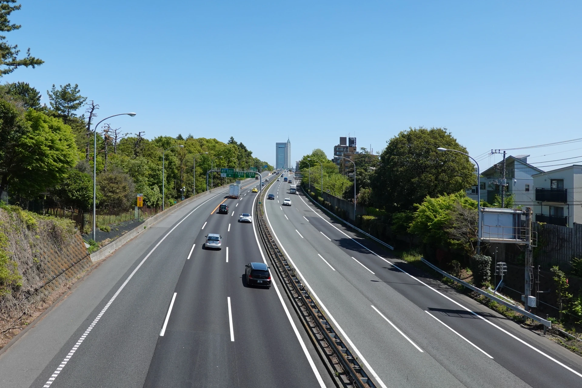 高速道路での運転練習